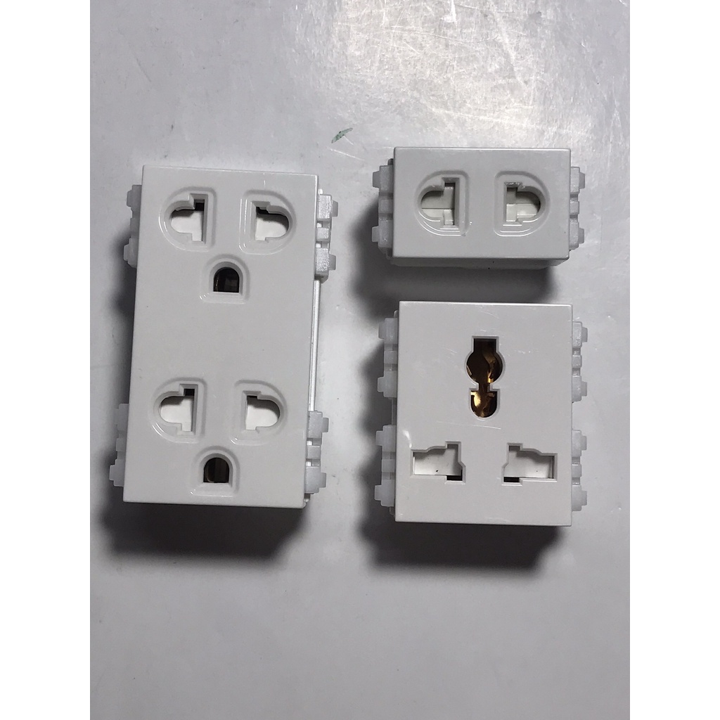 Ổ Cắm Đơn, Đôi Chấu S18Cc Sino