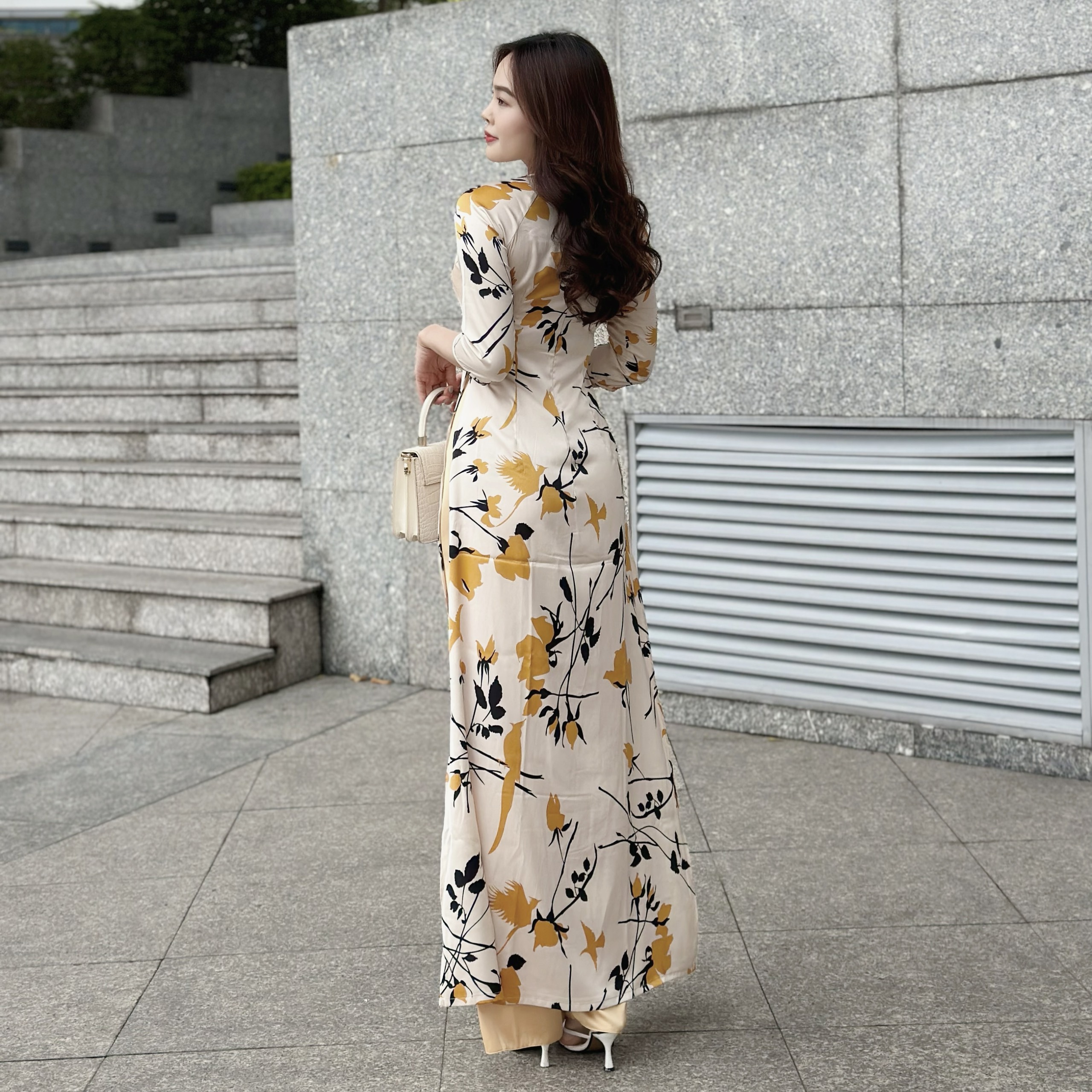 VERCHINI - Áo dài thời trang QANN010