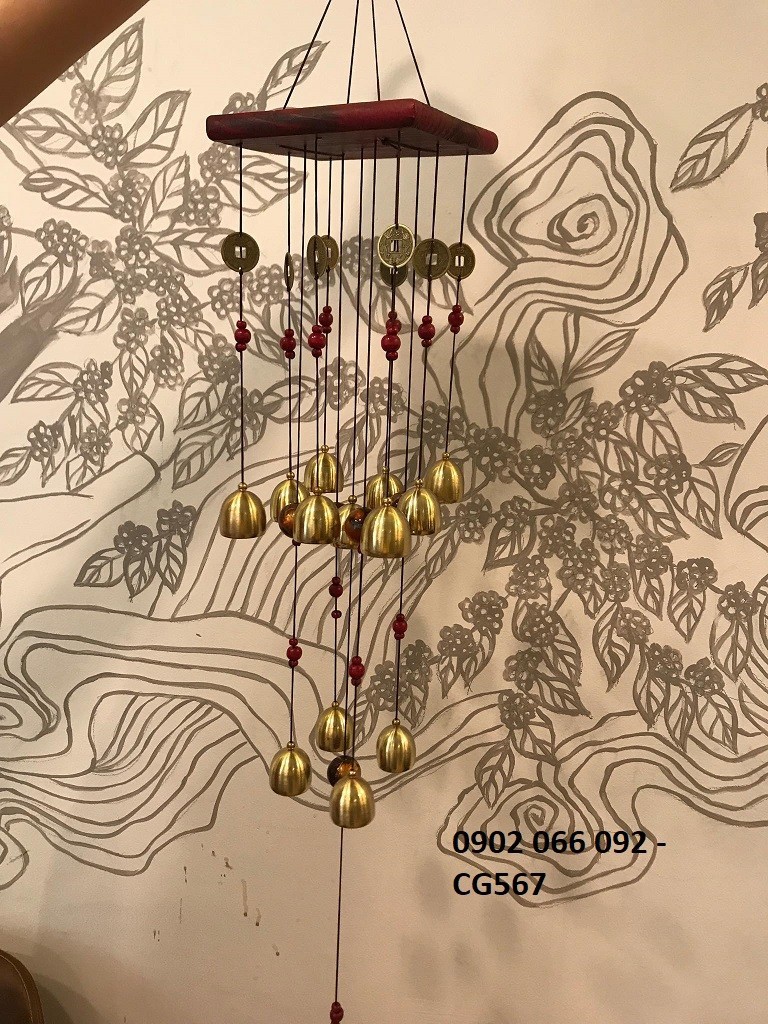 Chuông gió phong thủy may mắn CG567