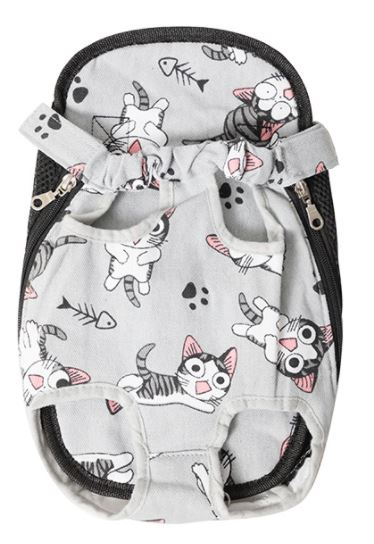 [Hoàn Tiền 10%] Địu cho chó mèo lưới thoáng khí. Địu vận chuyển thú cưng nhiều màu sắc.