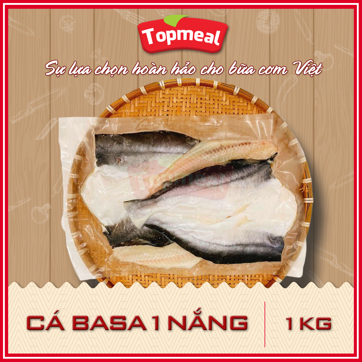 HCM - Cá ba sa 1 nắng (1 kg) - [Giao nhanh TPHCM]