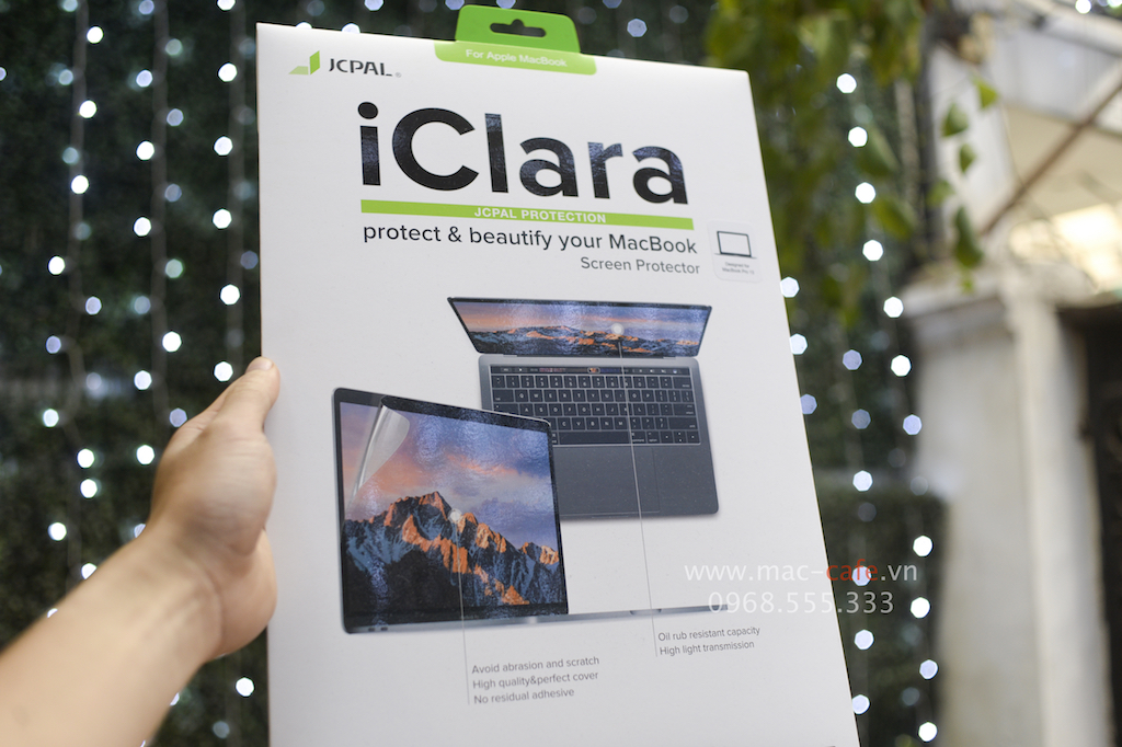 Dán màn hình cao cấp JCPAL iClara cho Macbook (đủ dòng)