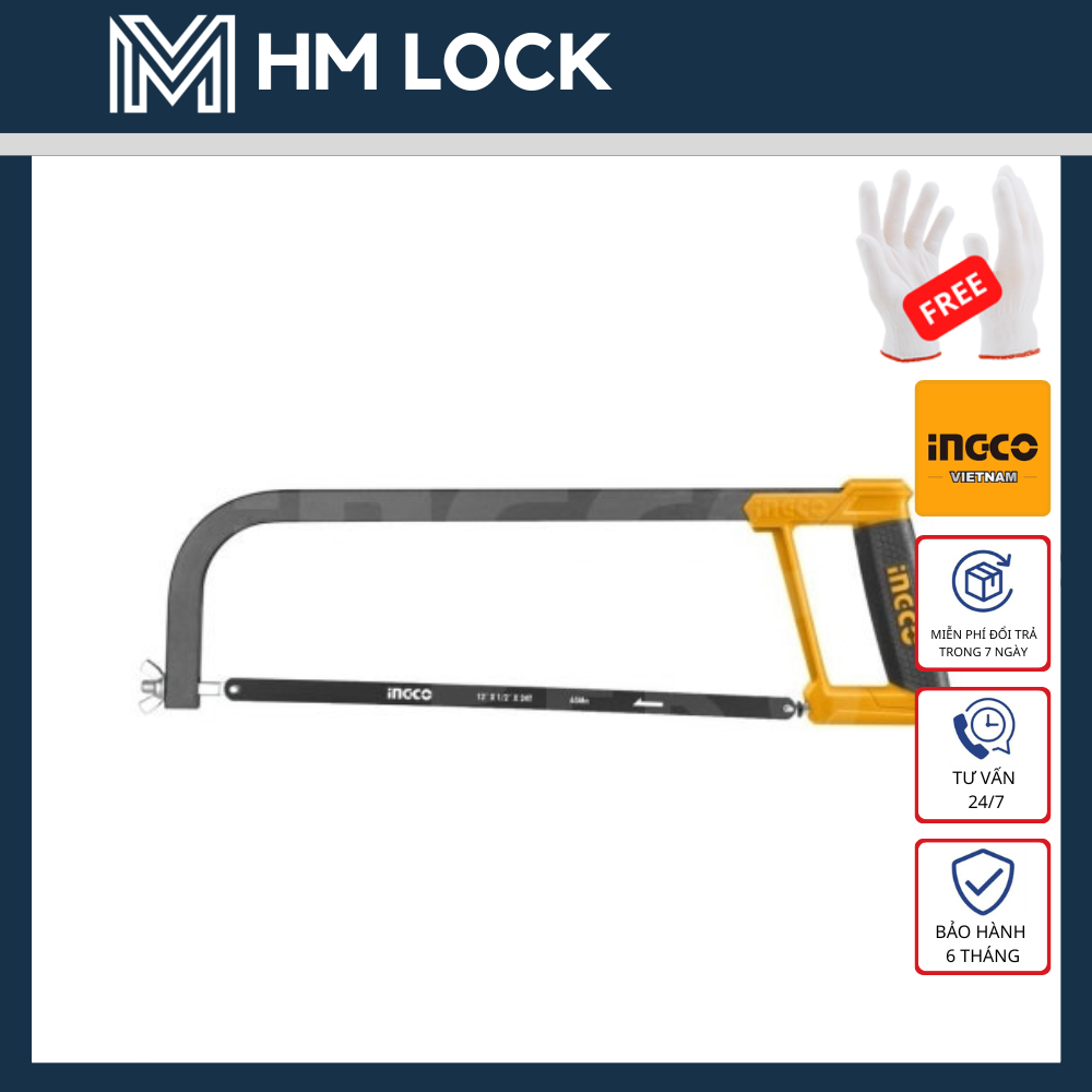 12" KHUNG CƯA SẮT INGCO HHF3028 - HÀNG CHÍNH HÃNG - HM LOCK
