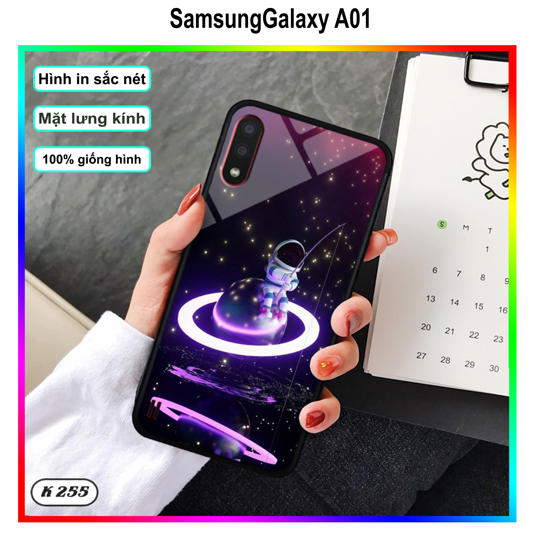 Ốp lưng phi hành gia Sam Sung Galaxy A01