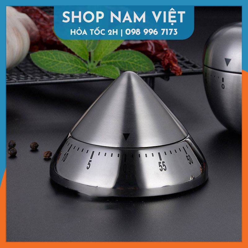 Đồng Hồ Hẹn Giờ Cơ Học Pomodoro (Mẫu Mới)