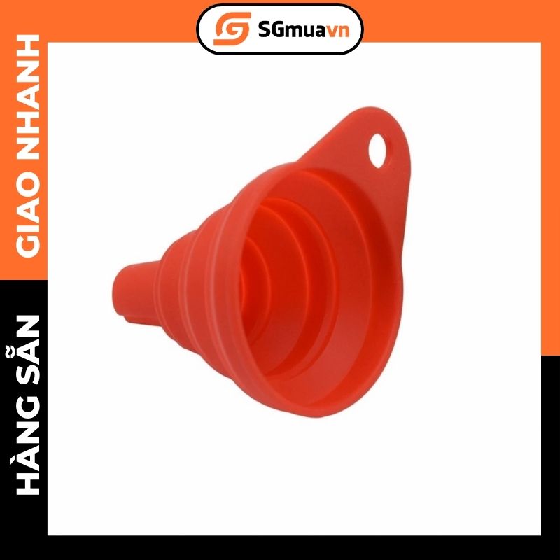 Phễu silicon lọc gấp gọn