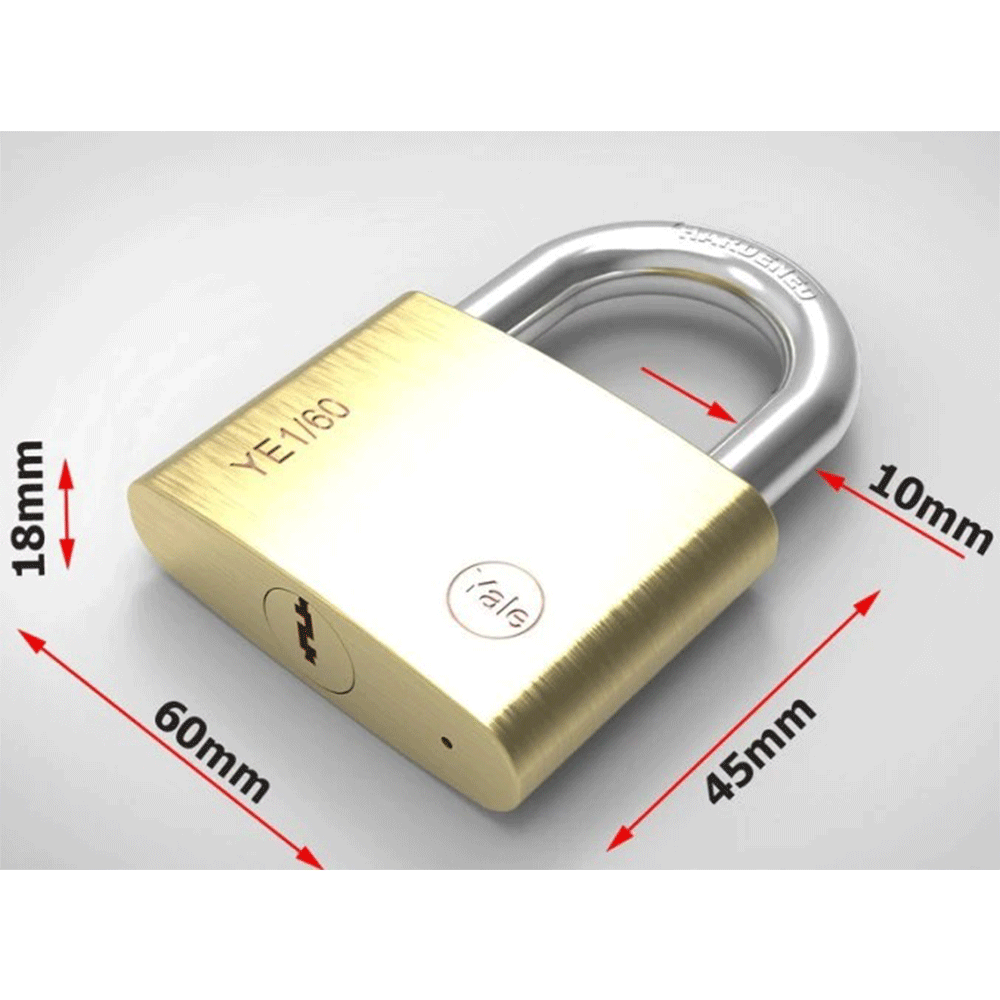 [Freeship] Khóa bấm Yale YE1D chìa vi tính