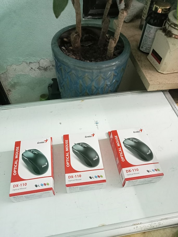 Chuột quang có dây Genius DX-110 (Màu đen)