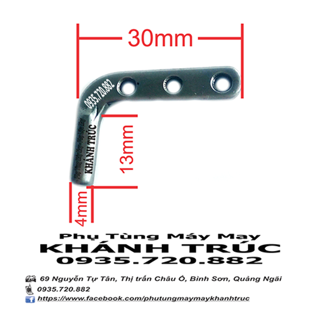 Cờ 3 lỗ máy may công nghiệp 1kim