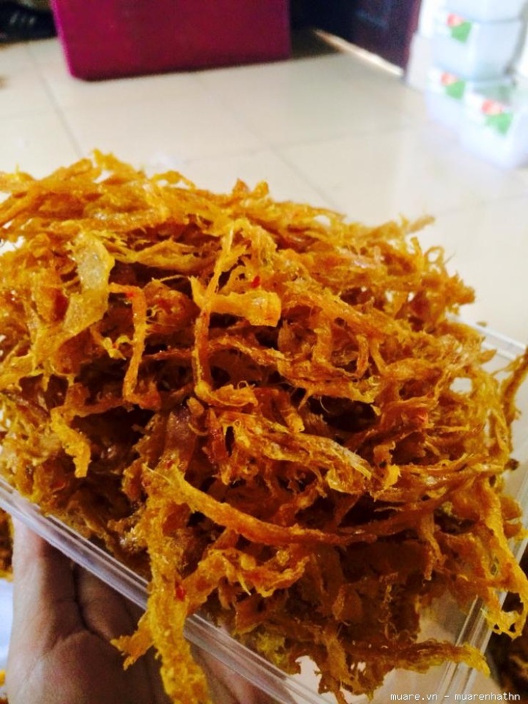 100G mực tẩm xé sợi Nha Trang