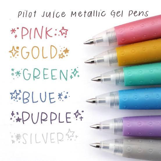 Bút bi gel Pilot Juice  dòng Metallic cỡ 05