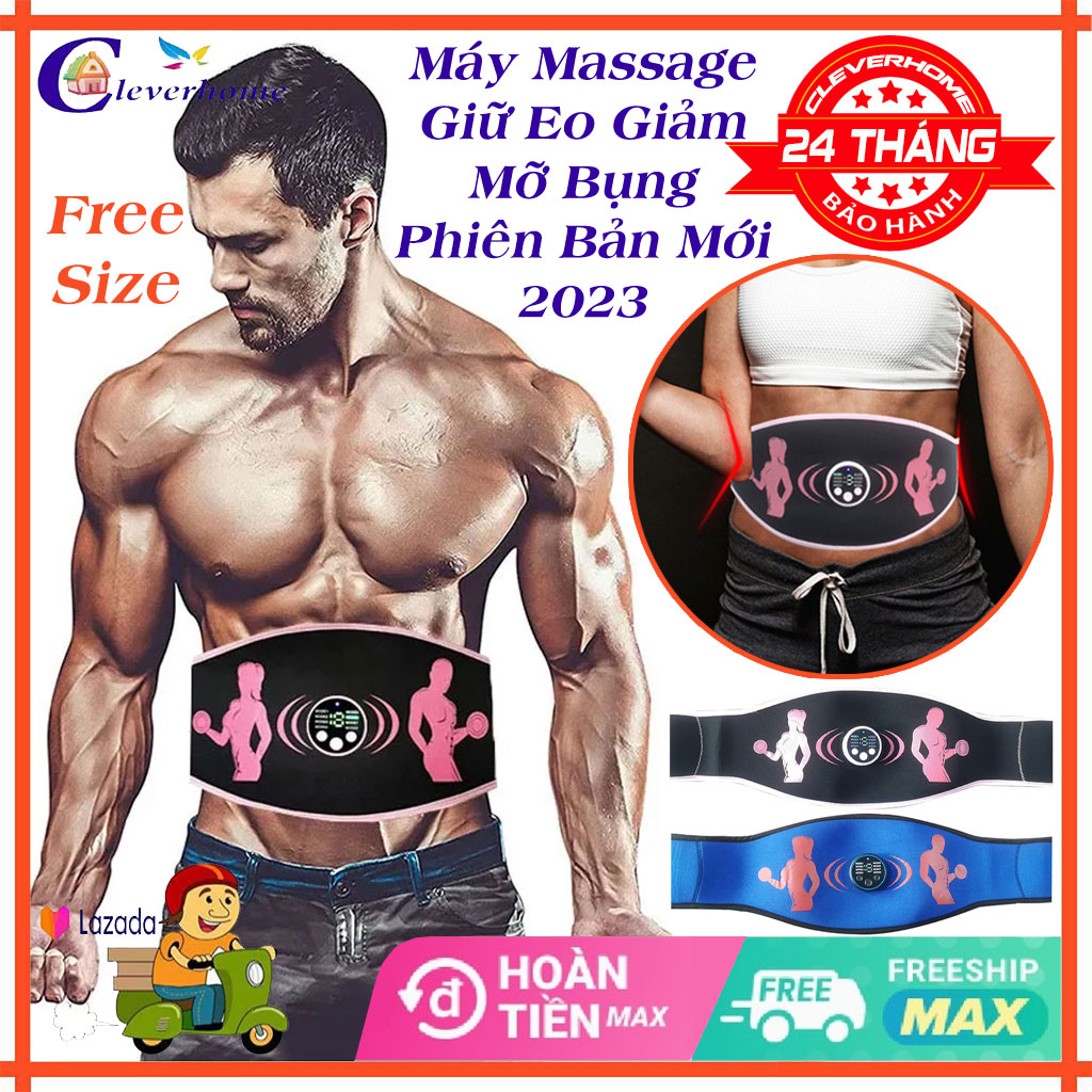 Máy massage giảm mỡ bụng phiên bản mới 2023