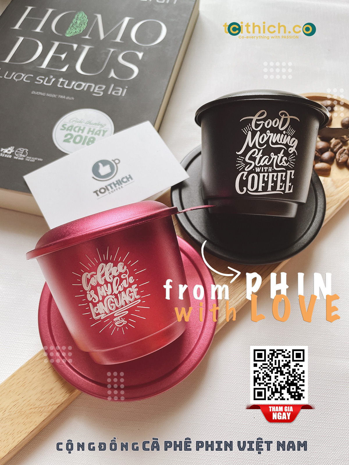 Phin - Bộ Sưu Tập Coffee Quotes