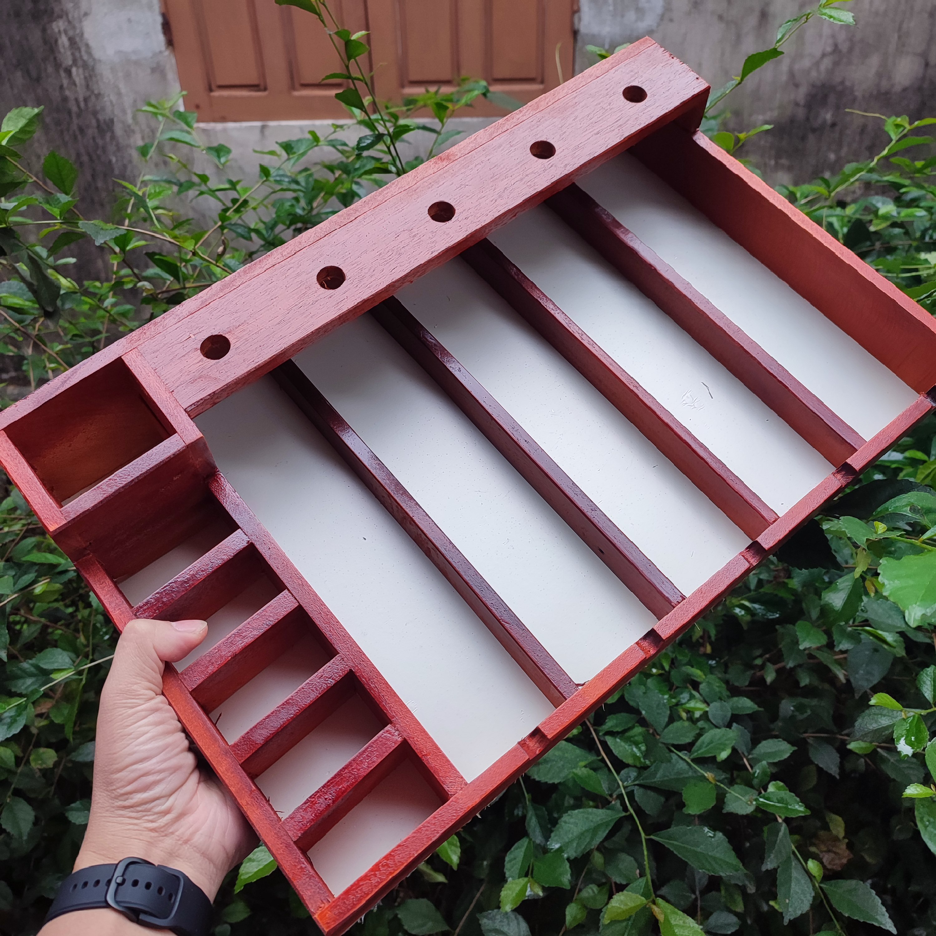 Khay đựng tông đơ, khay đựng kéo (Mẫu mới)