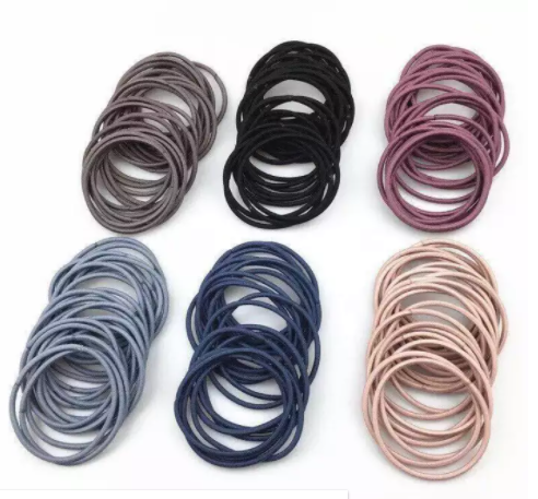 Combo 100 dây buộc tóc nữ cao cấp
