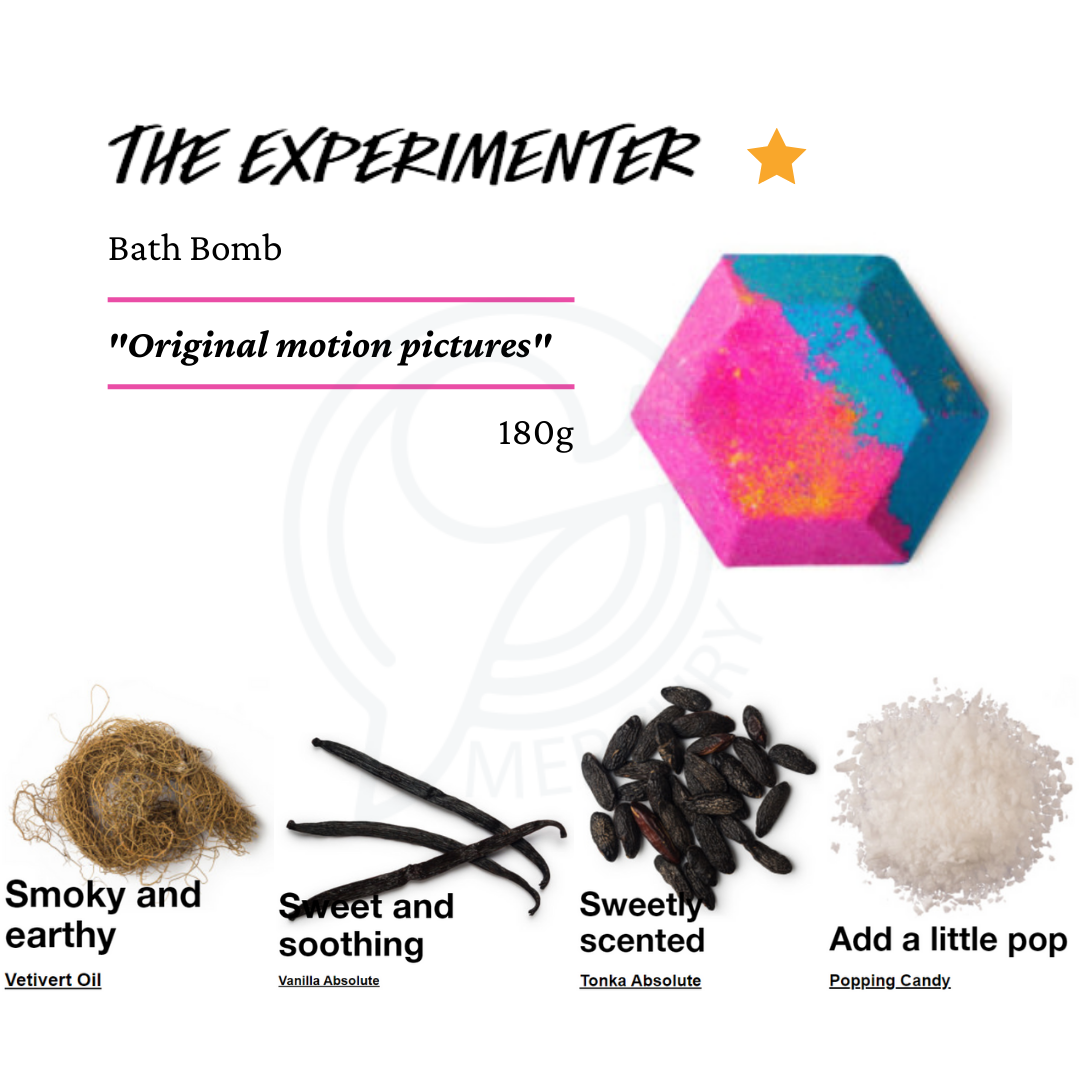 [HCM]Bom sủi bồn tắm Lush - THE EXPERIMENTER Bath Bomb