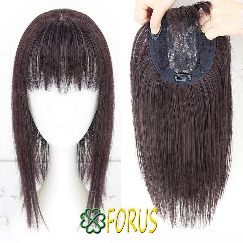 Tóc dán hói mái thưa XFK03, tóc giả nữ Sỉ 75k