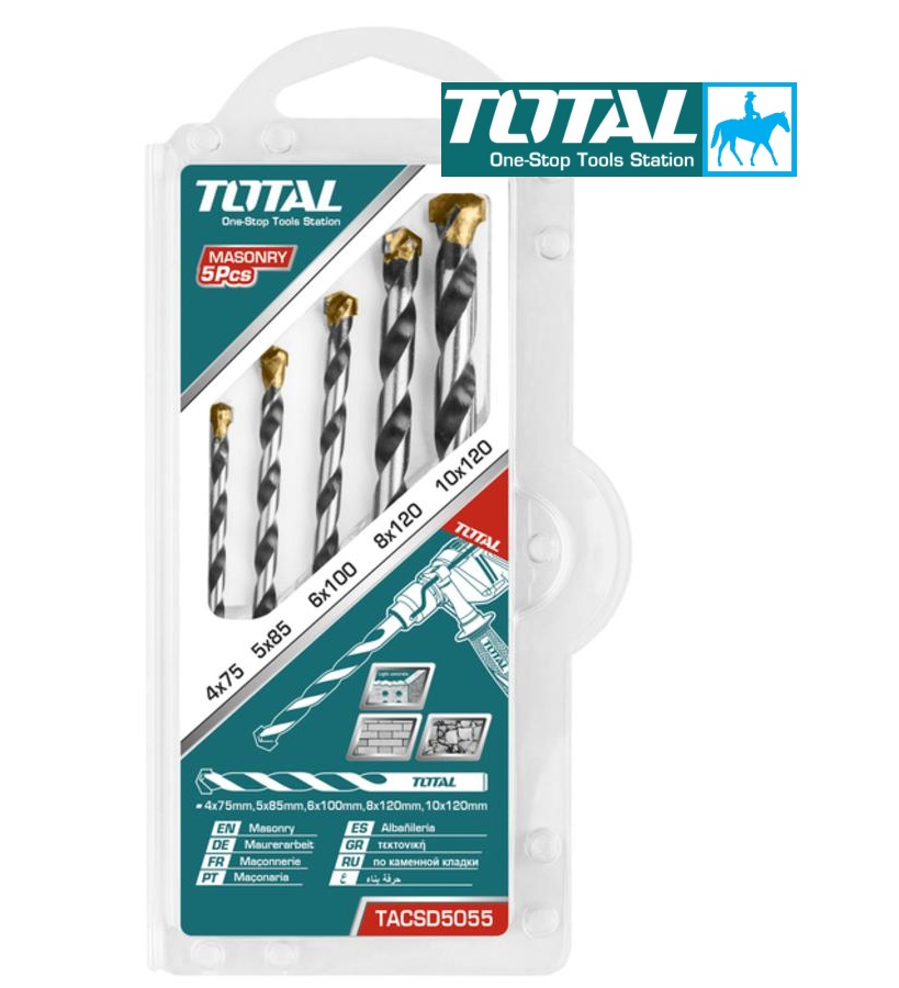 Máy khoan điều chỉnh tốc độ 10mm 500w electric drill TOTAL Chính hãng td2051026e điện sài gòn