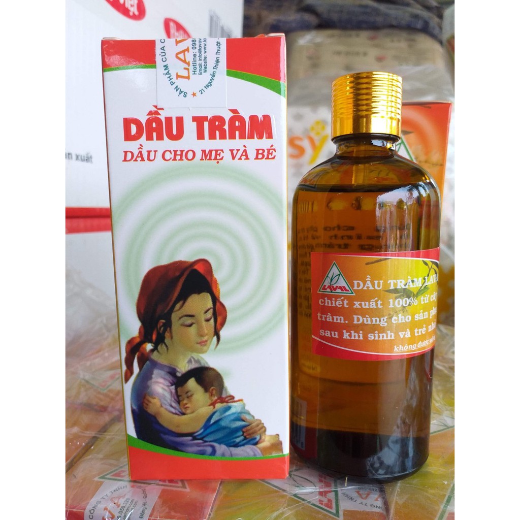Dầu Tràm LAVA- Dầu Cho Mẹ Và Bé ( 100ml )