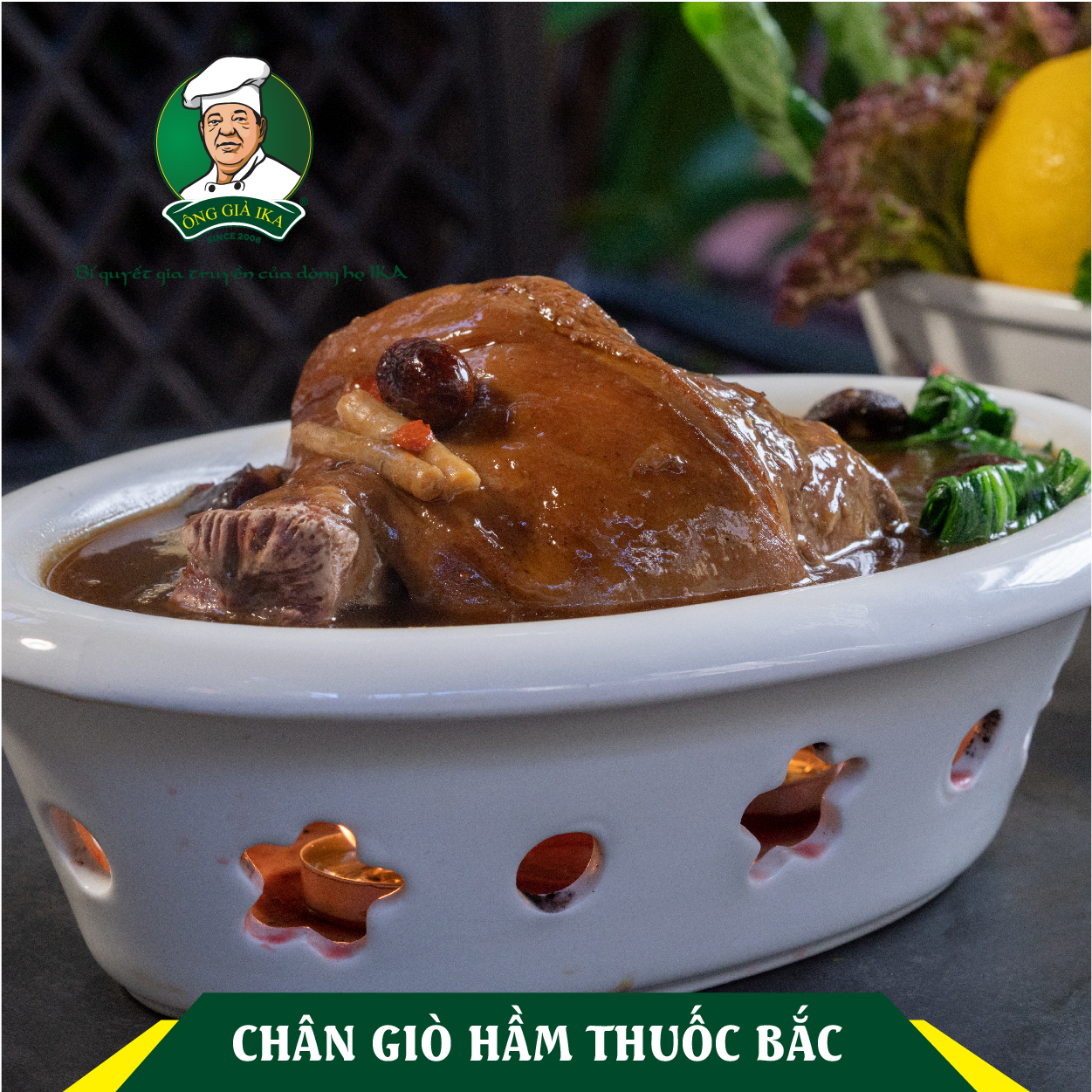 Chân giò hầm thuốc Bắc 1.2kg - Ông già IKA ( Chỉ giao tại Hà Nội)