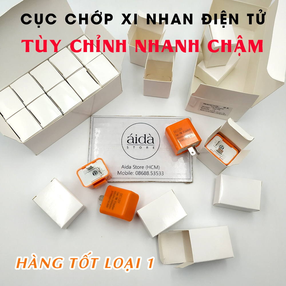 [HCM]Flasher Relay - Chớp xi nhan điện tử 2 chân cho xe máy
