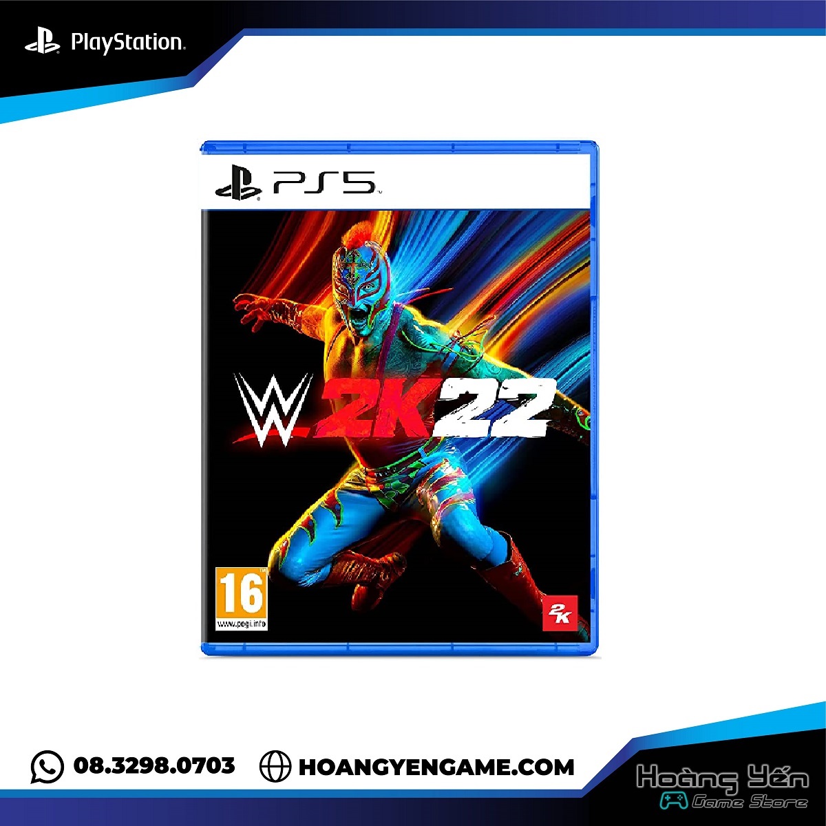 Đĩa game ps5 wwe 2k22