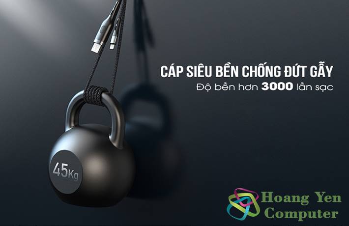 Cáp Sạc TYPE C Thông Minh Remax RC-096a Cho Android ( Hiển thị dòng sạc, Cài Giừ Tự Ngắt) - BH 6 Tháng 1 đổi 1