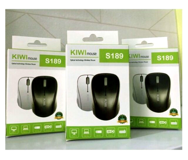 Chuột không dây Kiwi Mouse S189 - 1600dpi