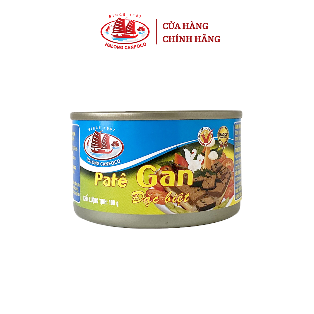 Pate gan đặc biệt 100g - Đồ Hộp Hạ Long