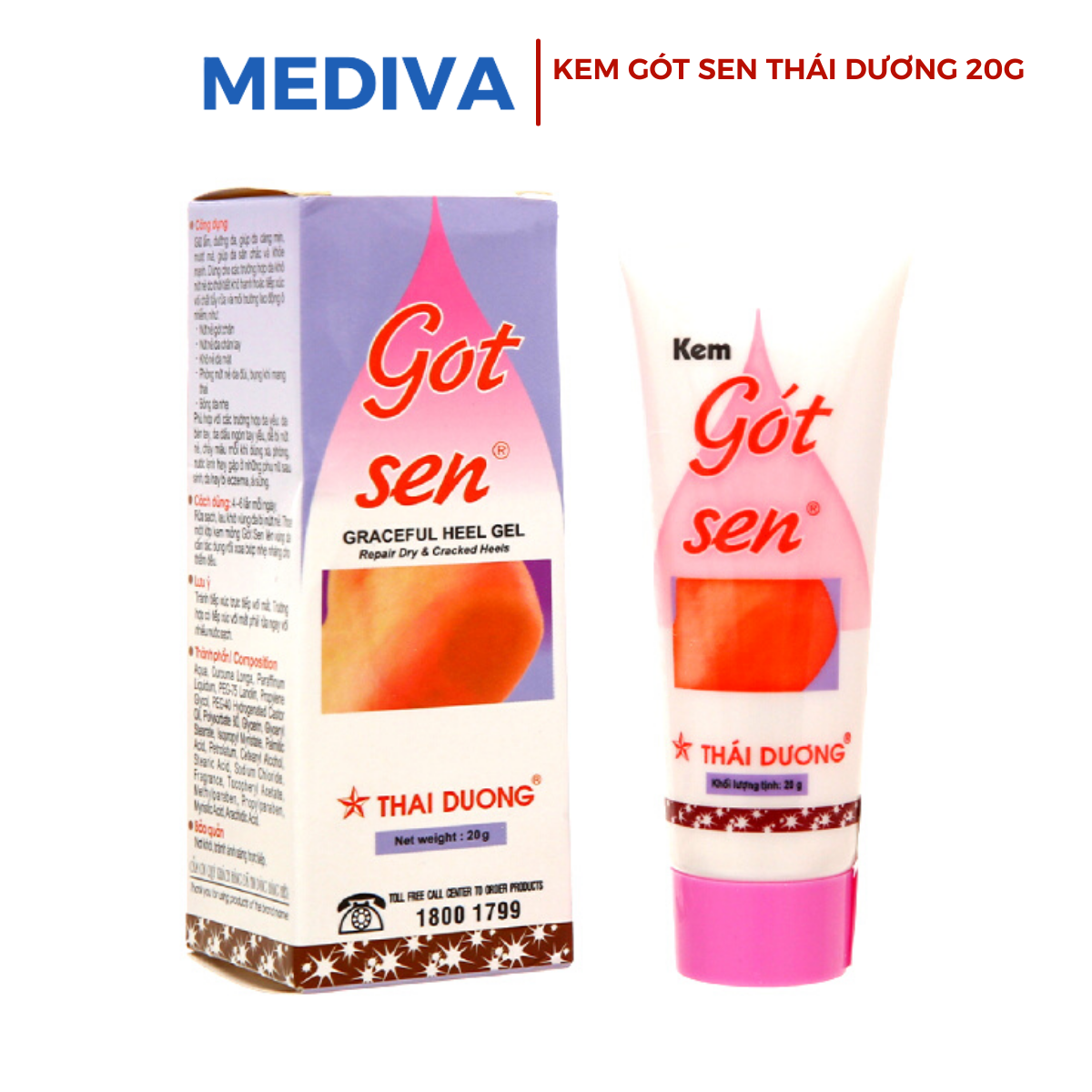 Sun heel cream 20g