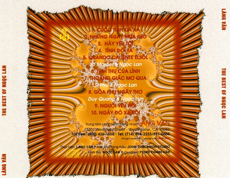 [MDCD] Bộ 2 Đĩa CD The Best Of Ngọc Lan