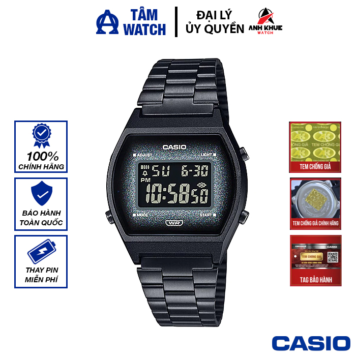 Đồng hồ nữ dây kim loại Casio Standard chính hãng Anh Khuê B640 Series (35mm)