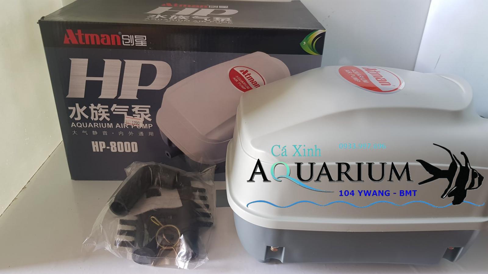 MÁY OXY CÔNG SUẤT LỚN ATMAN HP-8000 - Hàng Công Ty