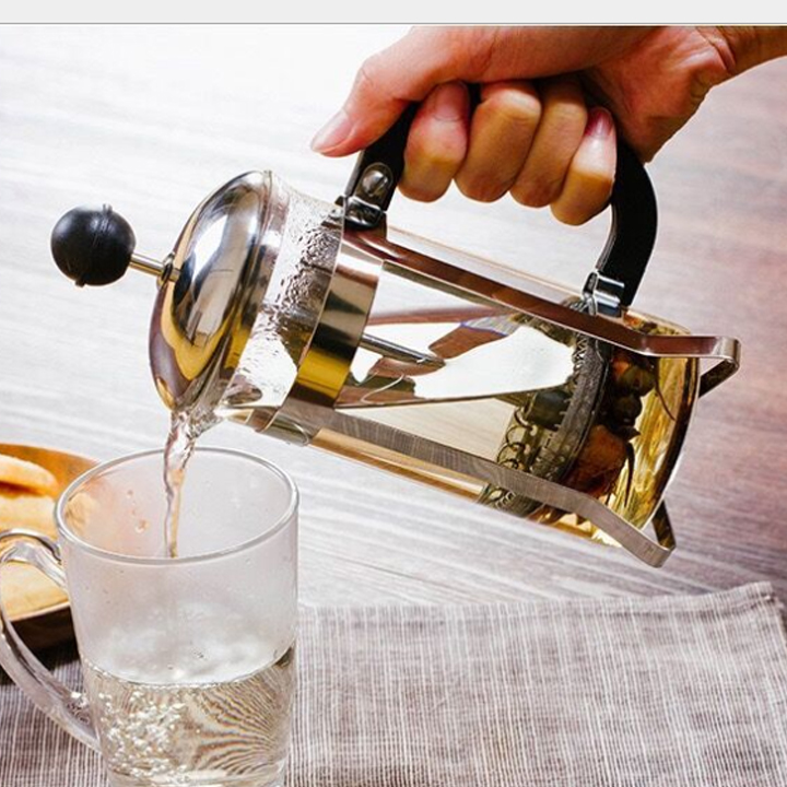 Bình pha cafe French Press - Pha cafe kiểu Pháp 350ml/600ml/800ml