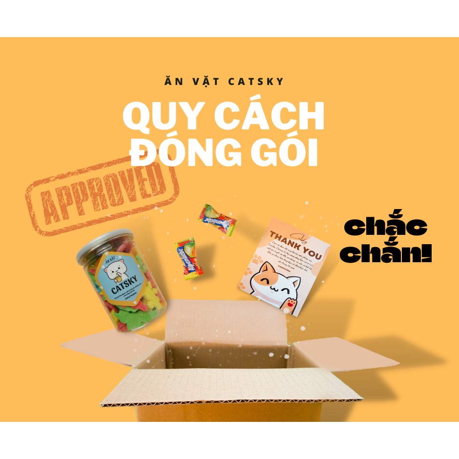 Kẹo Dẻo cá Sấu Catsky 300g