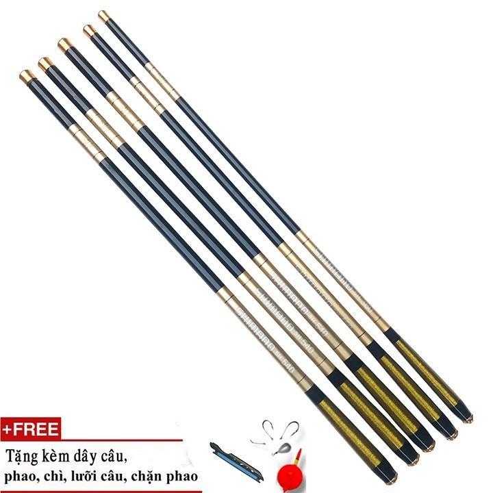 Bộ cần câu tay Shimano 5H đủ size 3m6 4m5 5m4 6m3 ( Ngu Long )