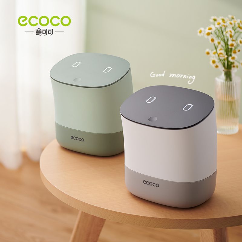 Ecoco 1.5L each piece practical garbage can with garbage bag - Destop trash can