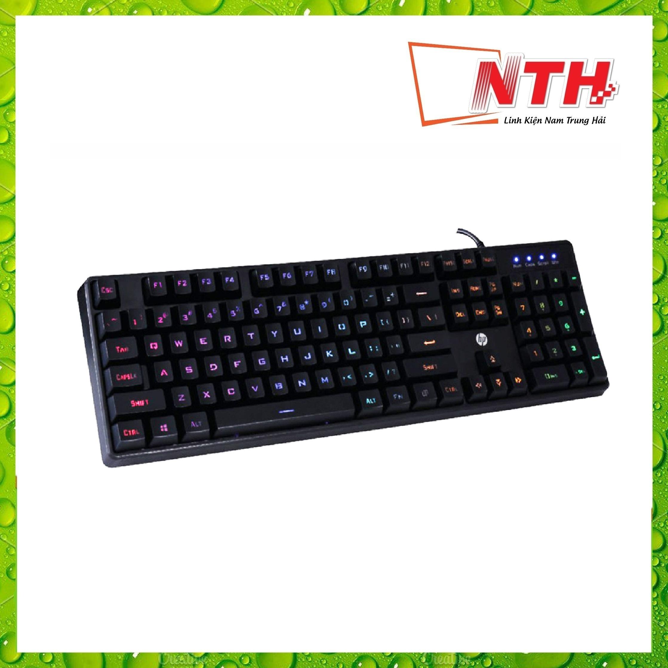 [HCM]Keyboad HP  K300 đen  Led (USB)