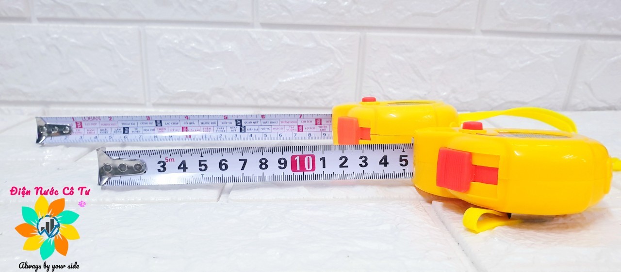 Thước kéo 5m Yelang Lỗ Ban/Số Lớn