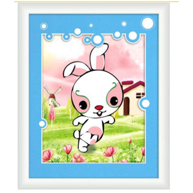 tranh đính đá mini con giáp Mão