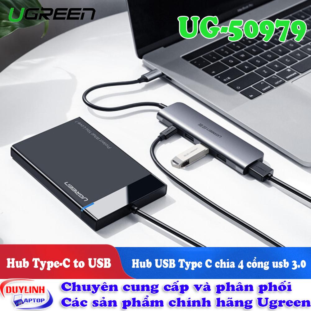 Hub USB Type C 3 cổng USB hãng UGREEN UG-50979