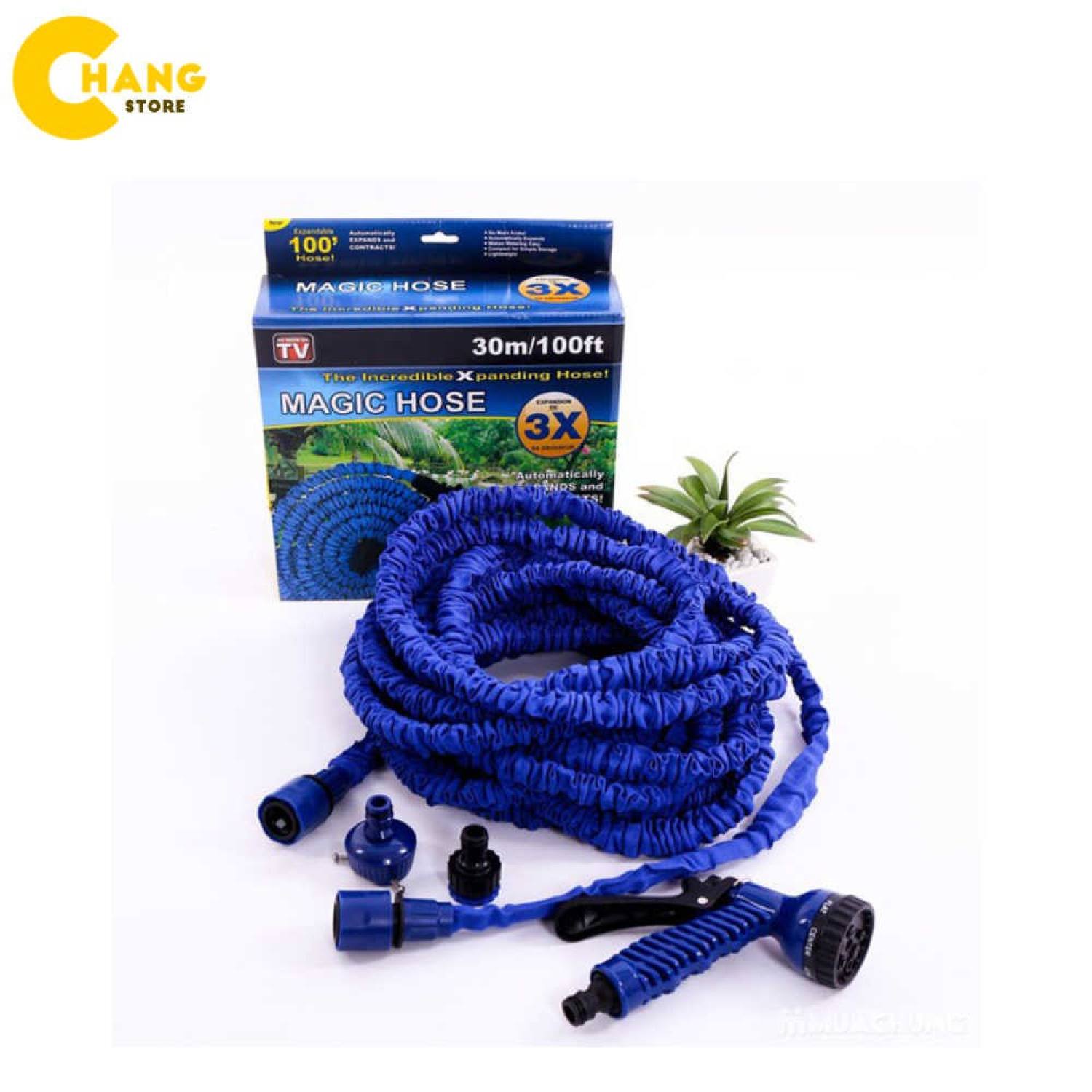 Vòi Xịt Rửa Thông Minh Giãn Nở Tối Đa 30M