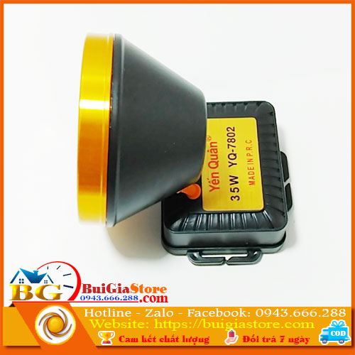 Đèn pin đội đầu 35W Yến Quân YQ-7802
