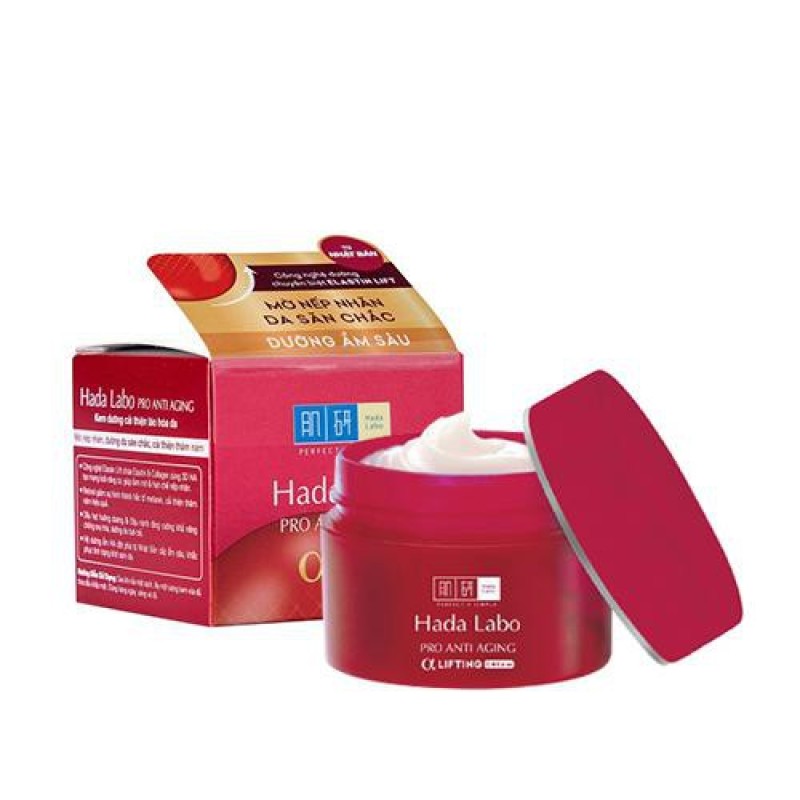 [HCM]Kem dưỡng cải thiện lão hóa Hada Labo Pro Anti Aging Collagen Plus Cream 50g