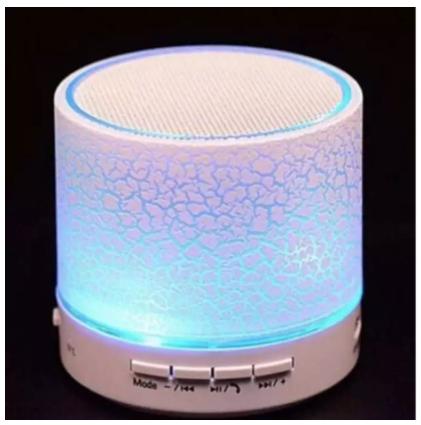 [HCM]Loa mini bluetooth HLD-600 led nháy theo nhạc