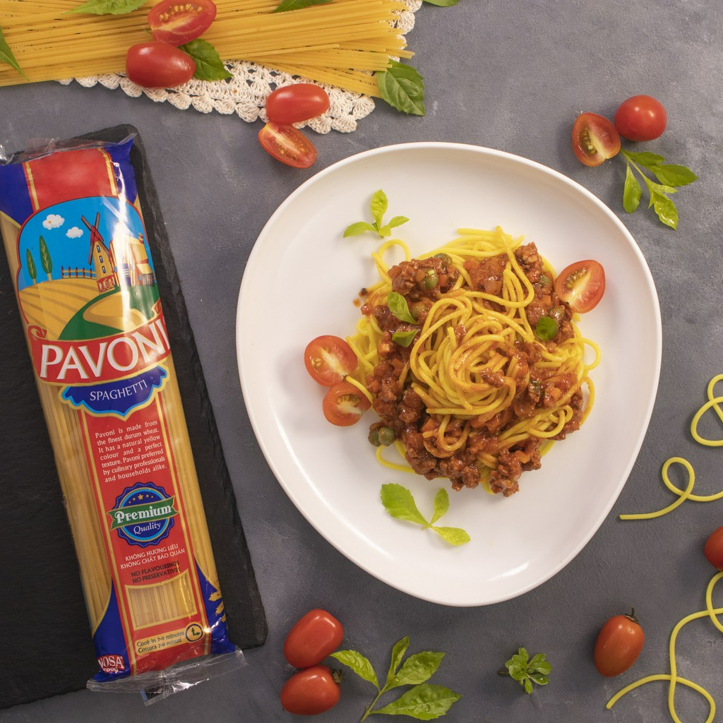 [MUA 1 TẶNG 1] Mì Ý Pavoni 400g 100% Lúa Mì Nguyên Chất