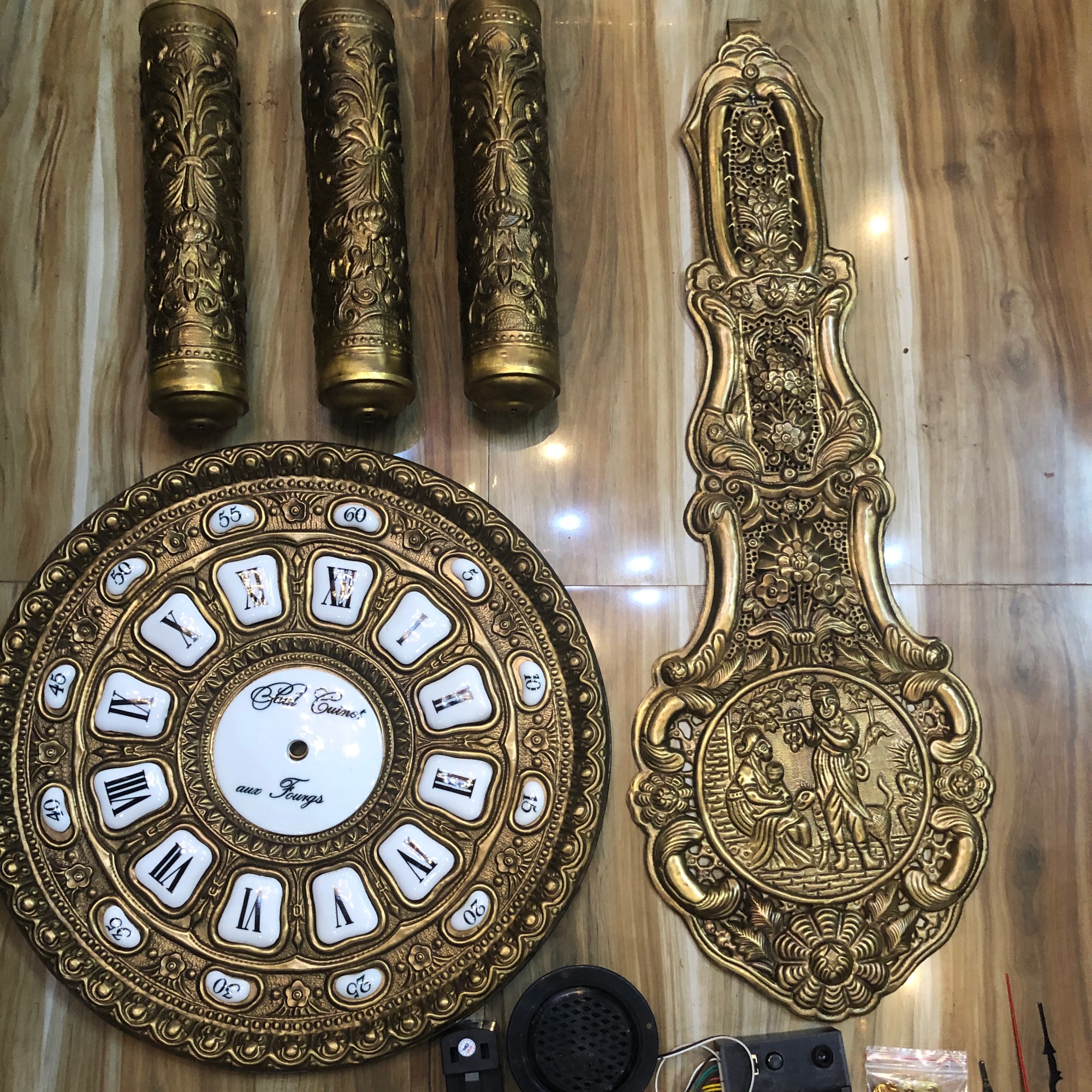 Bộ máy đồng hồ cây hàng chuẩn có bảo hành giá tận gốc