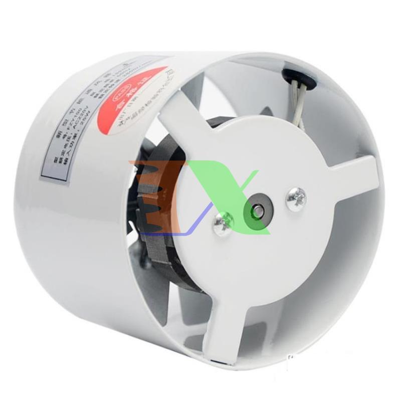 Quạt thông gió, quạt thông khí, quạt hút gió cho lều trồng GY-100 (20W)