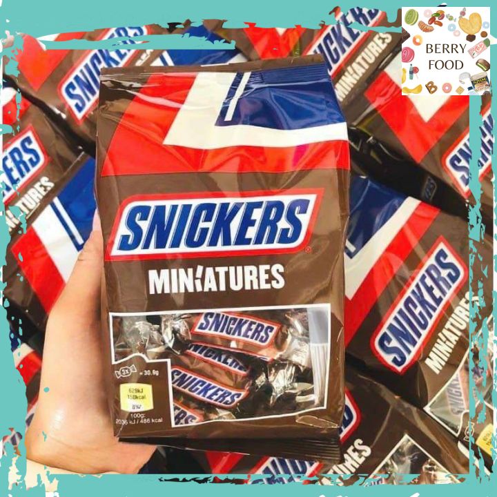 🤩Socola Snickers Miniatures túi 150g 🤩