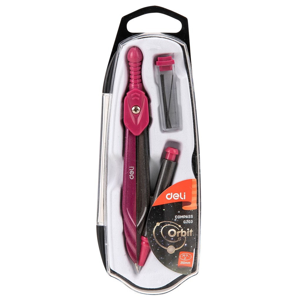 Compa deli - 1 cái eg20302 - bộ compa deli
